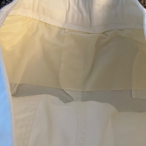 Westbound Skinny Crop Pants Size 16 High Rise White Stretch Tummy Control Slimmi - Picture 8 of 15